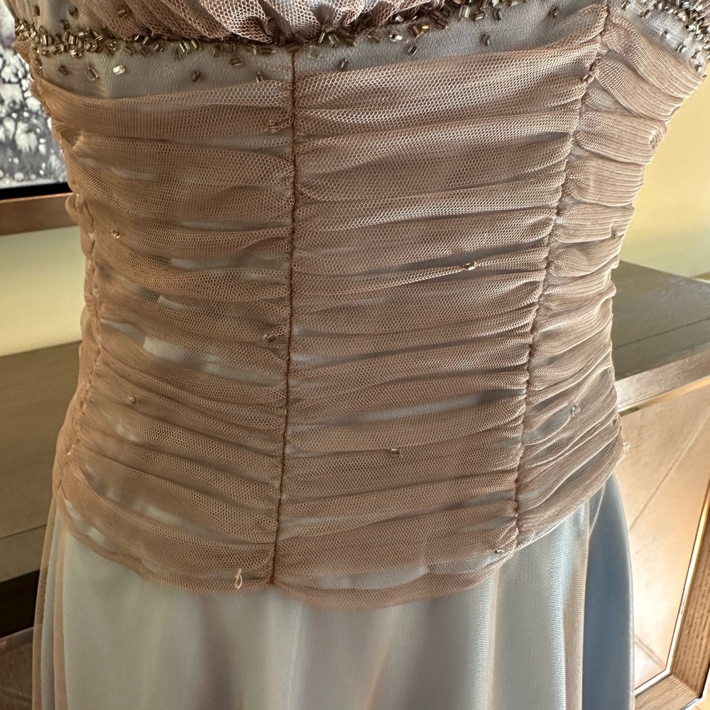 JS Boutique Halter Sequined Cocktail Dress Size 8 - Picture 5 of 14